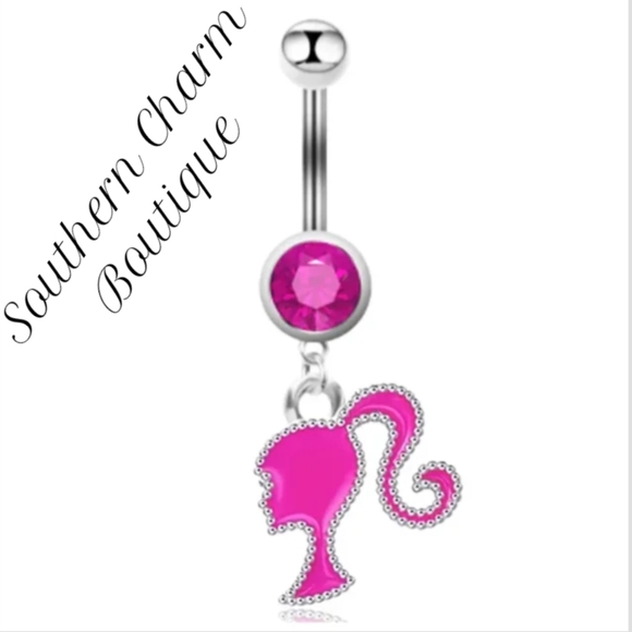 🆕 Barbie Bellybutton Ring - Picture 1 of 1